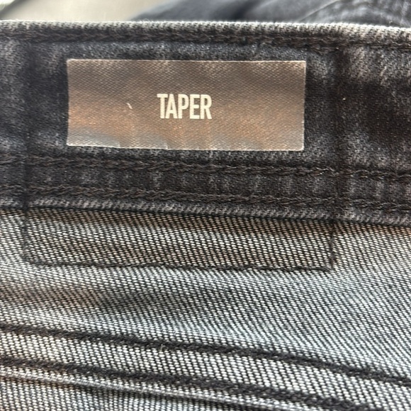 Revtown Decade Denim Taper Jeans Men’s Size 30x28” in Black - Picture 4 of 8